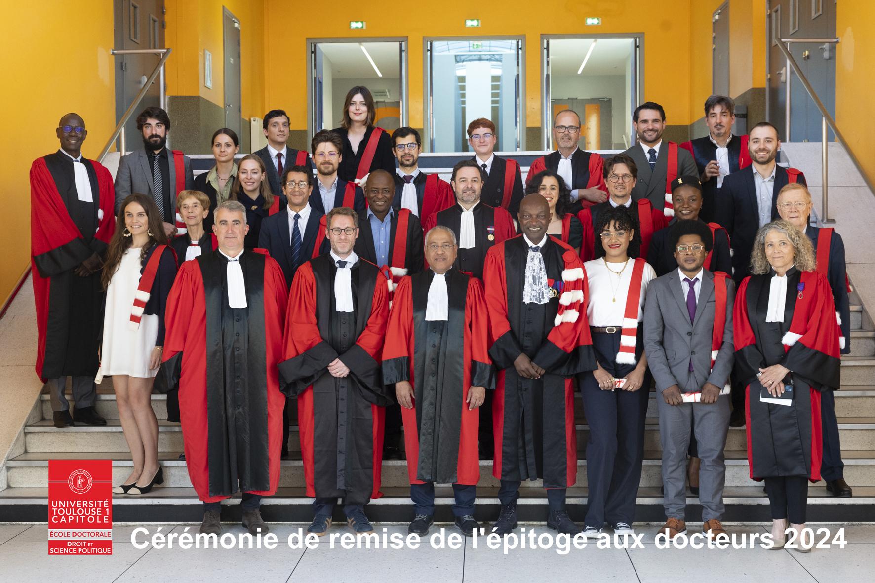 Cérémonie de remise de l'épitoge 2025 fin